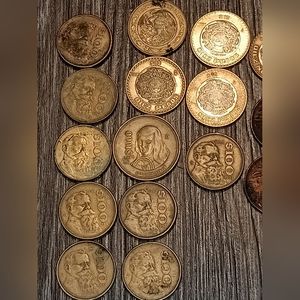 Lot of Mexican Vintage Coins